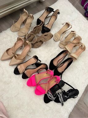Hot Pink Suede Ankle-Strap Sandals - Women Shoes